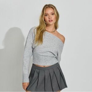Garage Off Shoulder Sweater